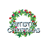 Christmas Autism Sticker