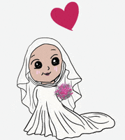 Bride Hijab GIF