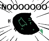 Cat No Sticker