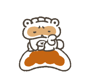 Surprised Gyoza Sticker