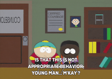 eric cartman office GIF by South Park 
