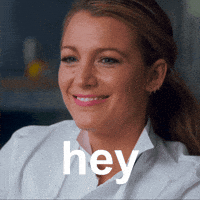Whats Up Hello GIF by Blake Lively Fan