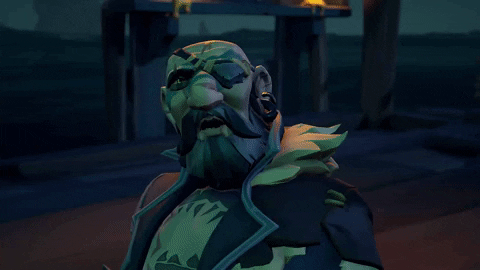 Shock Merrick GIF by Sea of Thieves