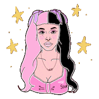 Melanie Martinez Crybaby Sticker by Mirror