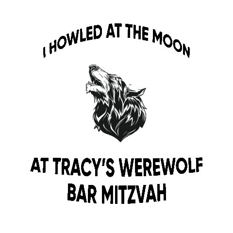 Tracy Morgan Bar Mitzvah Sticker by Alma