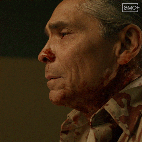 Yell Native American GIF by AMC Networks