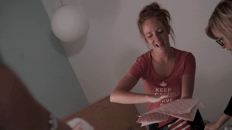 happy make it rain GIF by theCHIVE