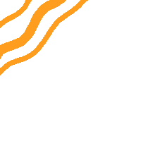 Orange Lines Sticker