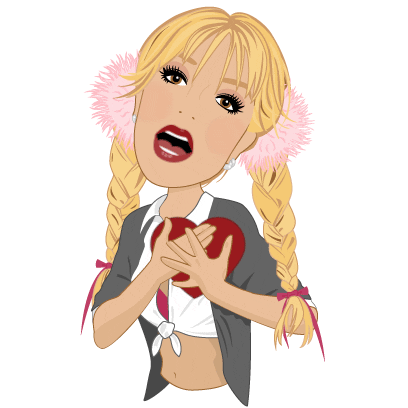 cbaloga music heart video artist Sticker