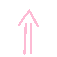 Arrow Swipe Up Sticker by klindoeil