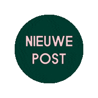 DeGrotePost post dgp nieuwepost dgppost Sticker