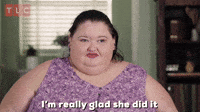 I'm Really Glad She Did It