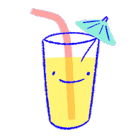 Drunk Good Vibes Sticker by Katy Wang