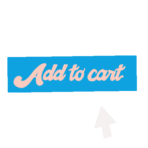 Shopping Add To Cart Sticker by Lauren Fox