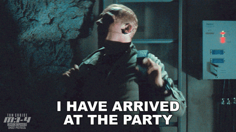 Paramount Pictures Im Here GIF by Mission: Impossible