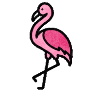 CarnegieMellonStudentAffairs flamingo flamingos fifth cmu Sticker