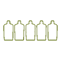 Bottles Sticker by Green Bottle Co.