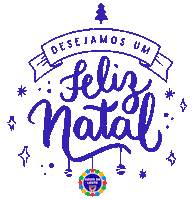 azuisdaleste feliz natal azuisdaleste Sticker
