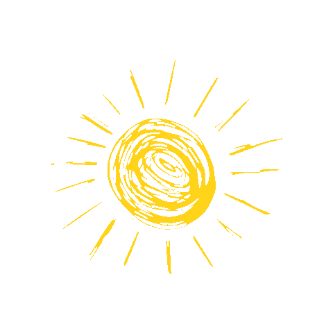 Sun Doodle Sticker