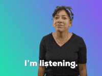 Im Listening GIF