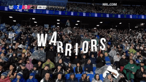Lets Go Fans GIF by NZWarriors