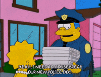 happy lisa simpson GIF
