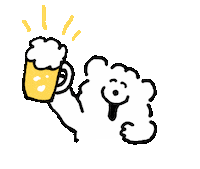 Dog Cheers Sticker