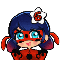 Cat Noir Ladybug Sticker