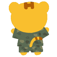 Kwon Soon Young Tiger Sticker