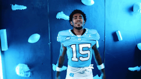 North Carolina Football GIF by UNC Tar Heels