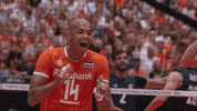 Happy Clap GIF by Volleyball World