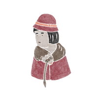 illustration lady GIF by Thoka Maer