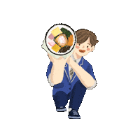 Kfood Gimbap Sticker by 고봉민김밥인