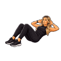 Situps Sticker by GOLDEN Sports-Apps
