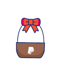 Easter Basket Sticker by PayPal