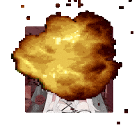 Spin Explosion Sticker