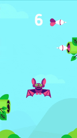 indie game bat GIF by ReadyContest