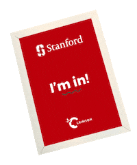 Stanford University College Sticker by Crimson Brasil
