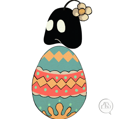 Easter Bunny Egg GIF by Black Pants Game Studio