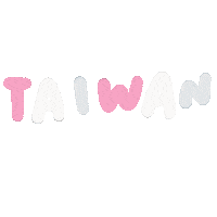 Pink Taiwan Sticker