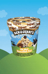 Ben & Jerry's New Flavor Oh My! Banoffee Pie!