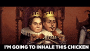 hungry chicken wings GIF by Adult Swim
