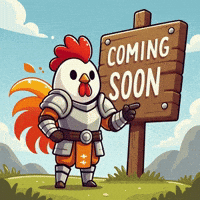 zorooster cartoon chicken coming soon GIF
