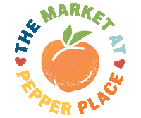 Peach Sticker by marketatpepperplace