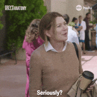 Greys Anatomy Seriously GIF by ABC Network