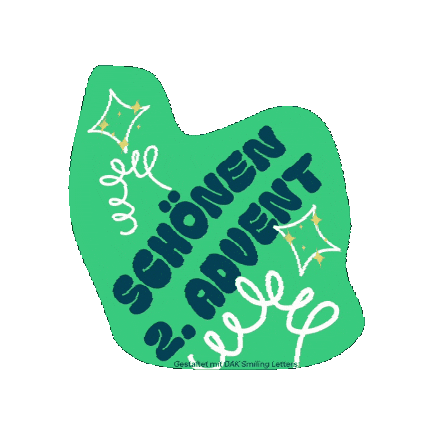 Advent Dak Sticker by DAK-Gesundheit