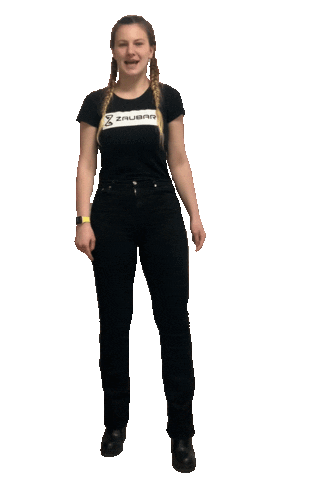 ZAUBAR reaction wow cool woman Sticker