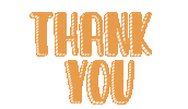 Rainbow Thank You Sticker