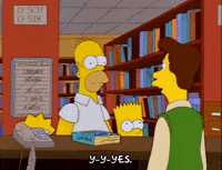 homer simpson yes GIF