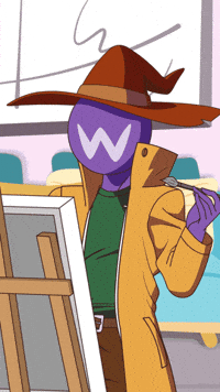 Artist Painting GIF